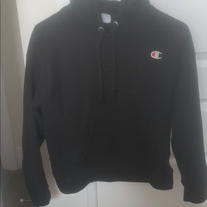 black CHAMPION hoodie